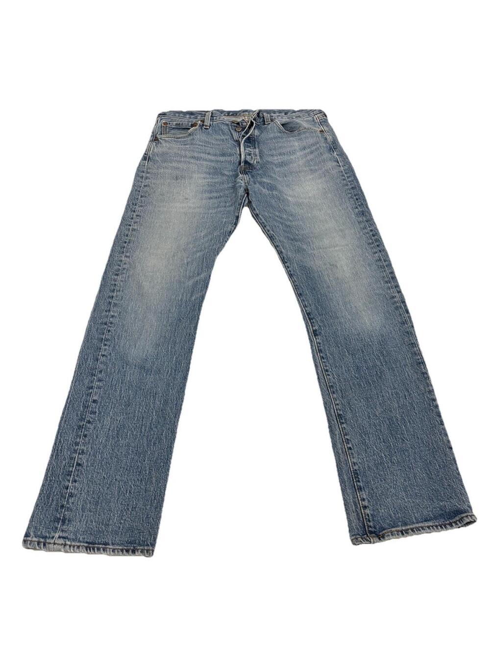 Men’s Vintage Made InMexico 501 High Rise Button Zip Straight L Jeans Size 32x32 - Picture 2 of 7